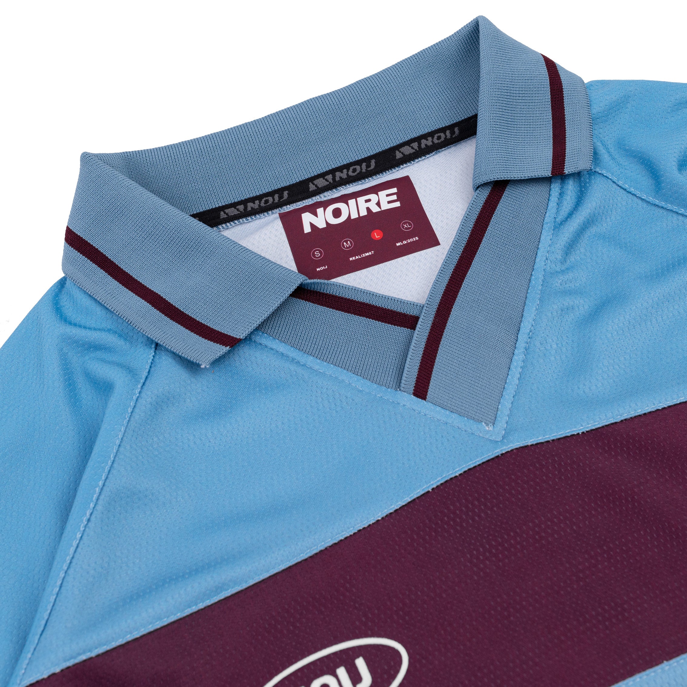 Noij x Realizm Jersey Seasonal Noire-Blue Maroon