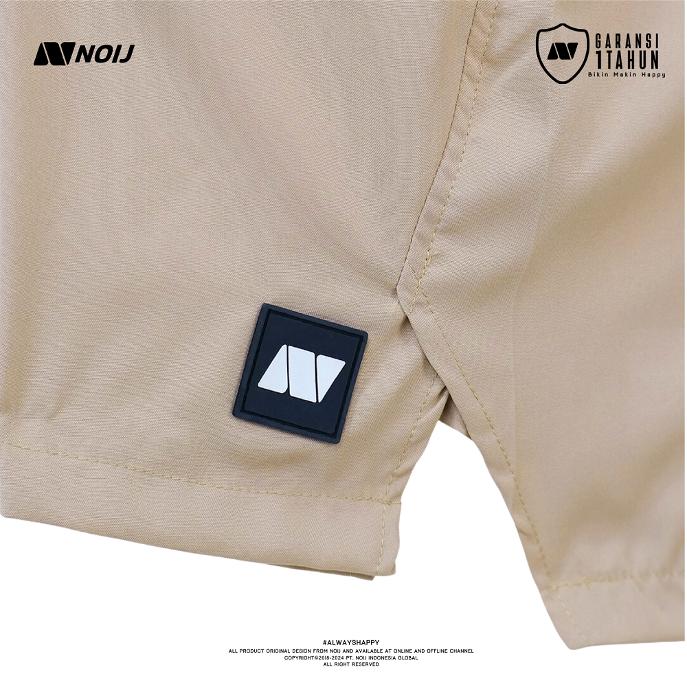NOIJ Celana Pendek Castive - Khaki