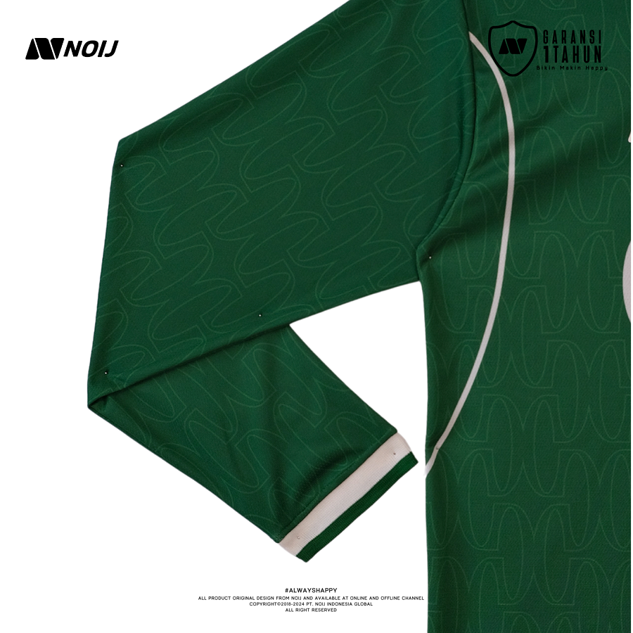 Noij x Coldiac Jersey Seasonal Eksplorasi Green Panjang