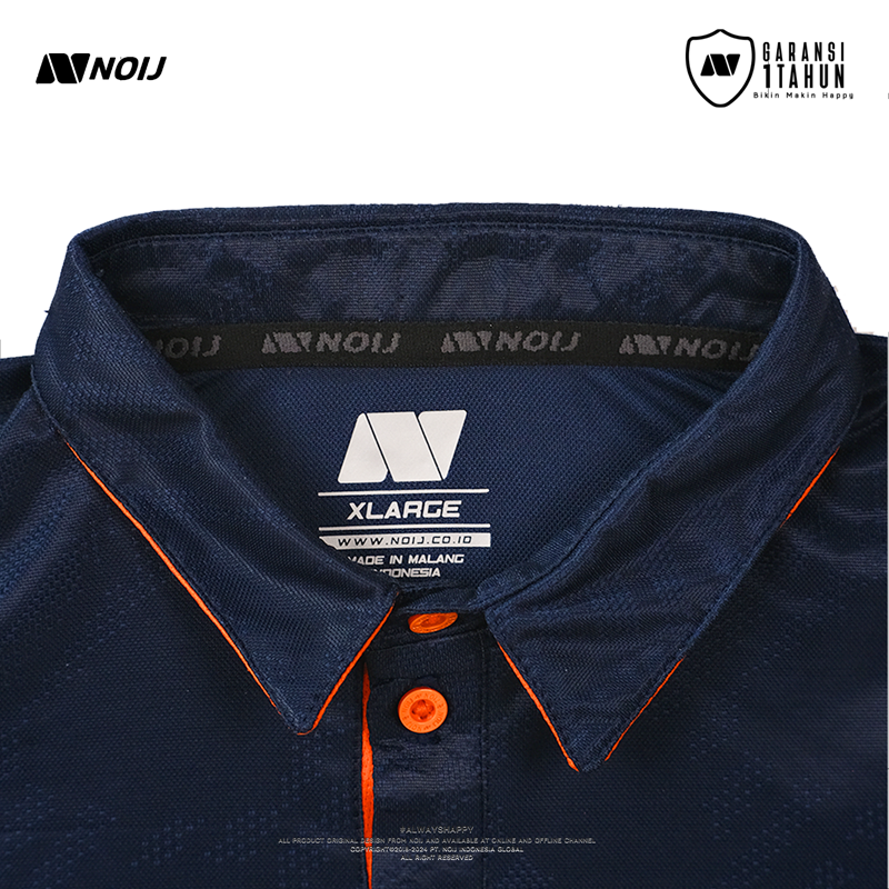 NOIJ JERSEY POLO BASIC 2.0 - NAVY