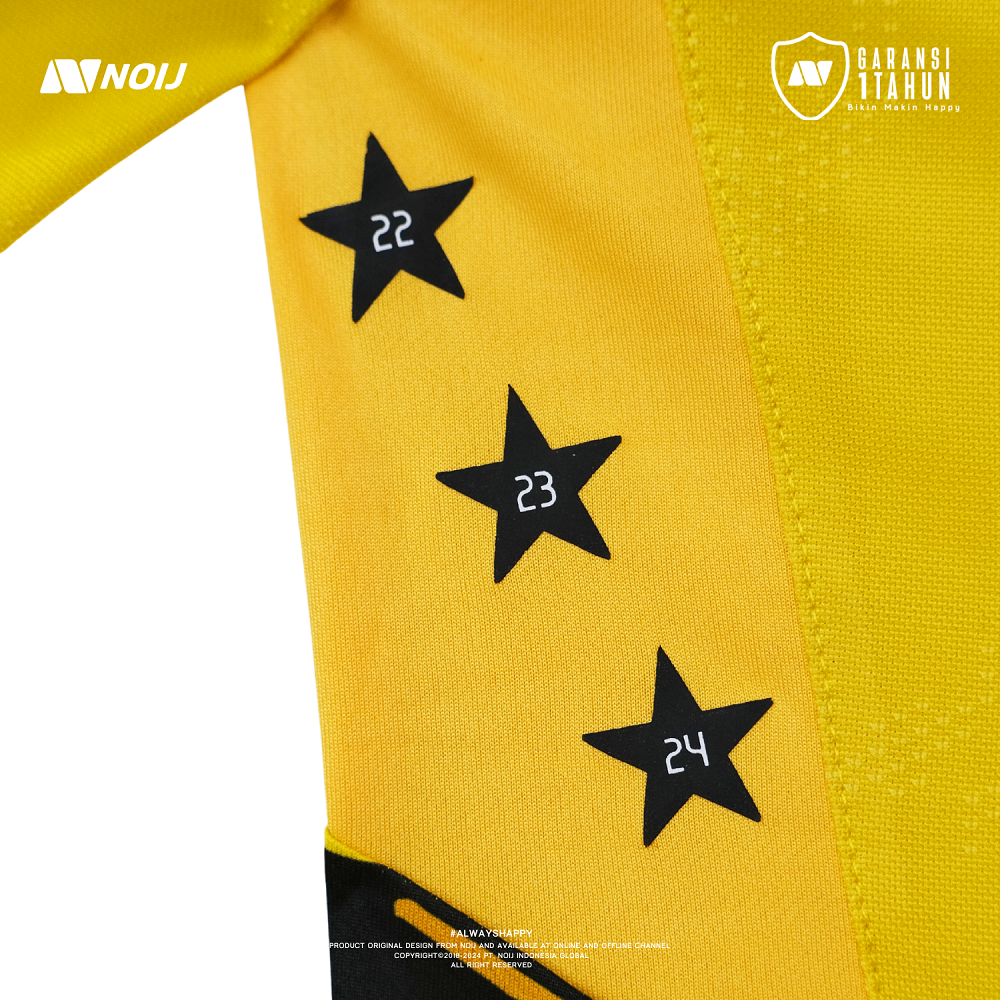 Noij Jersey Set BTS Training 24/25-Yellow