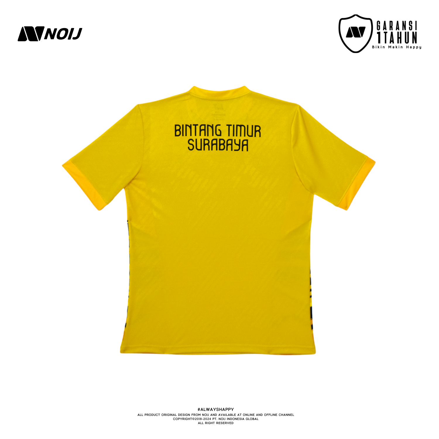 Noij Jersey Set BTS Training 24/25-Yellow