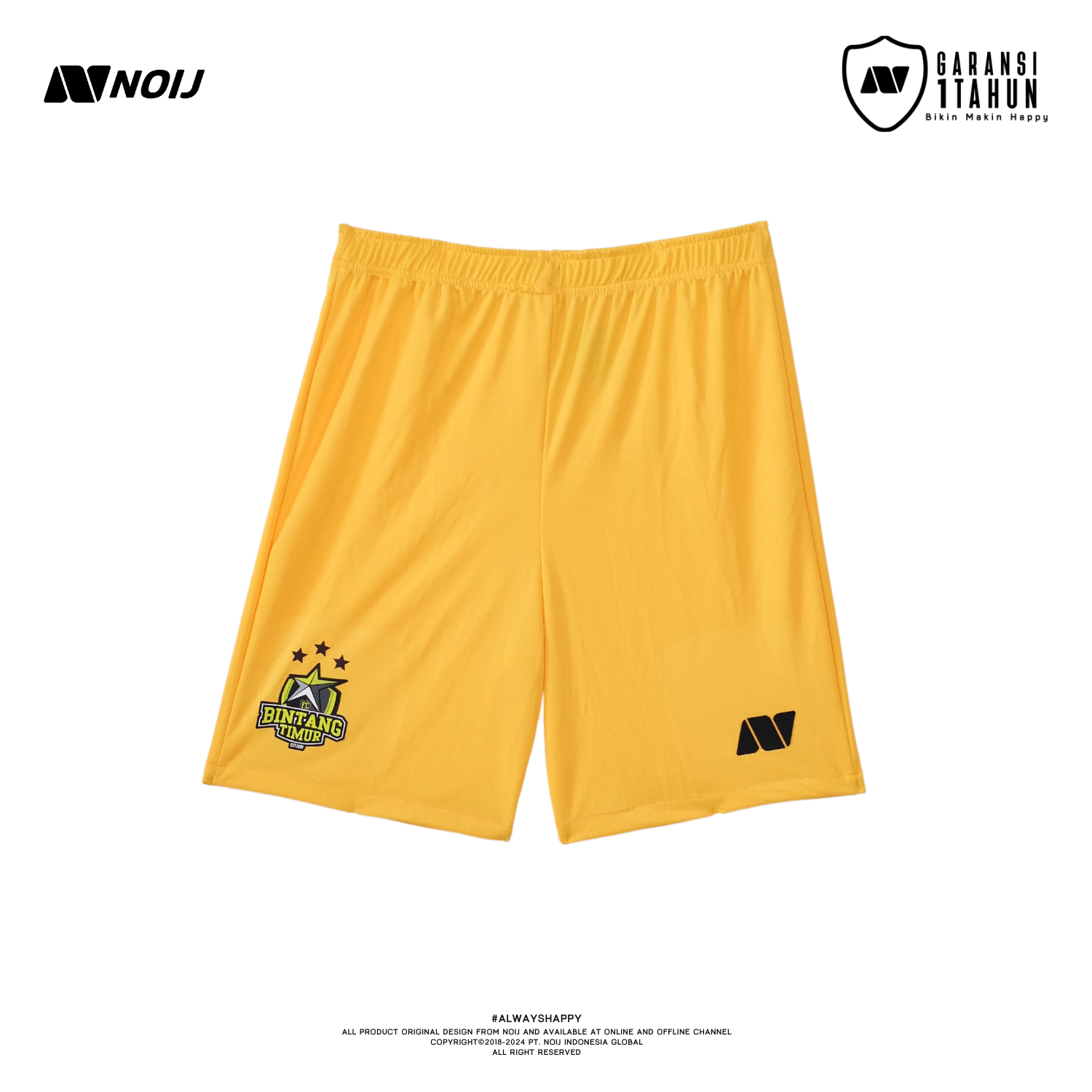 Noij Jersey Set BTS Training 24/25-Yellow