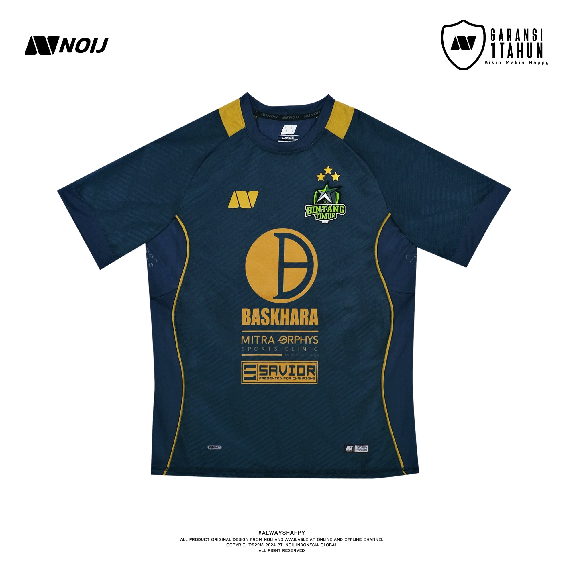 Noij Jersey Set Match BTS 24/25-Blue