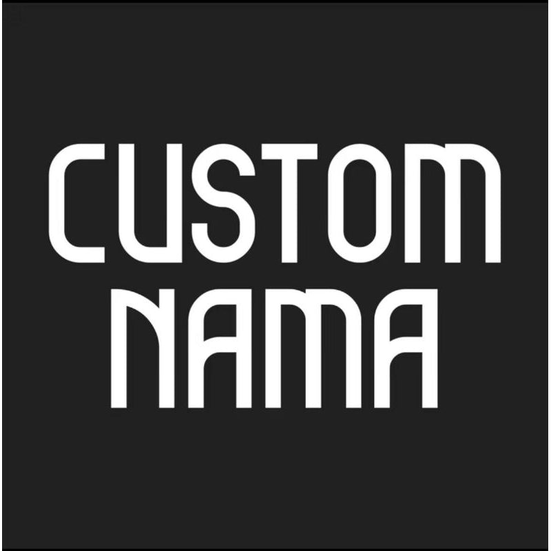 NOIJ Custom Name / Logo