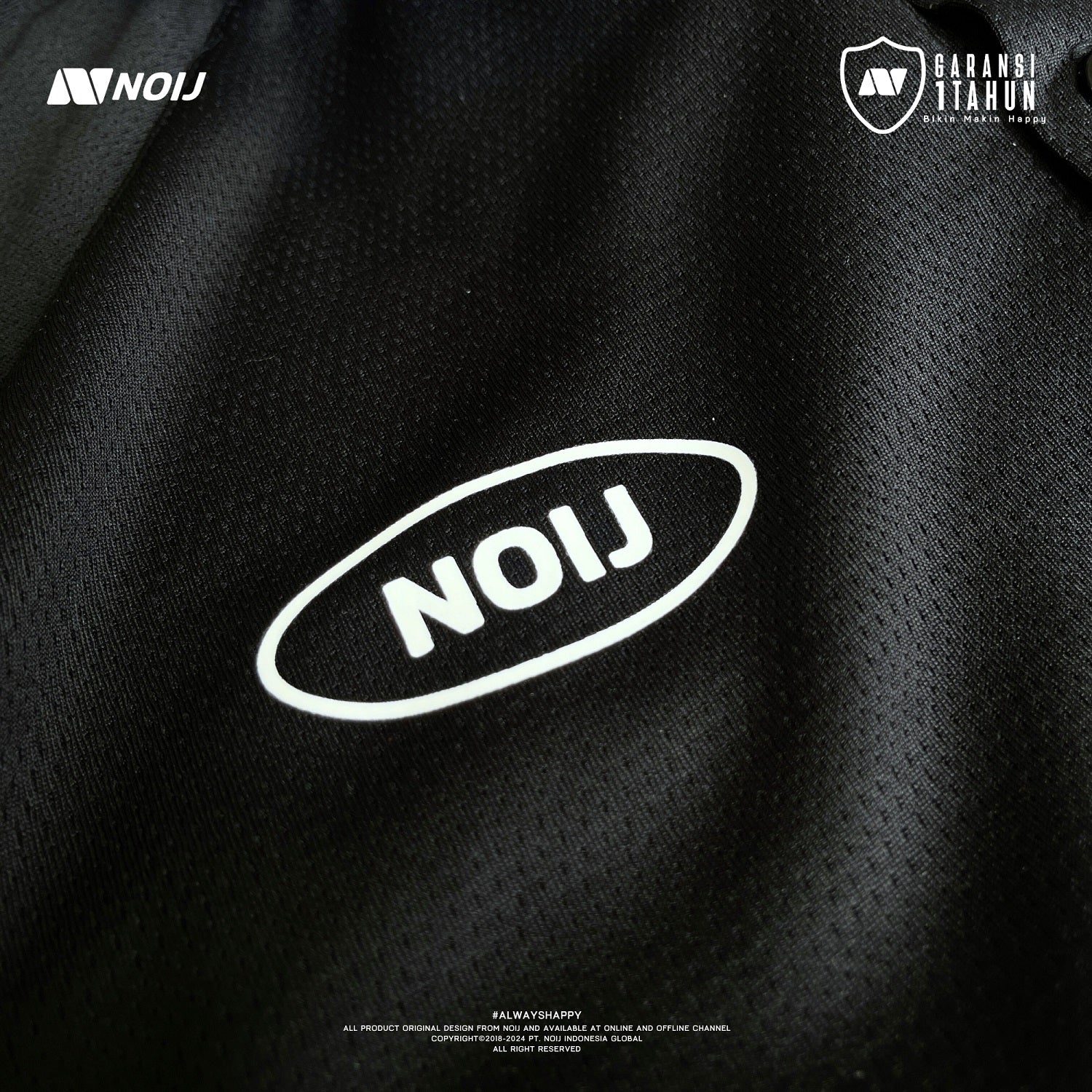 Noij Polo Casual BTS Bloke Core 24/25-Black