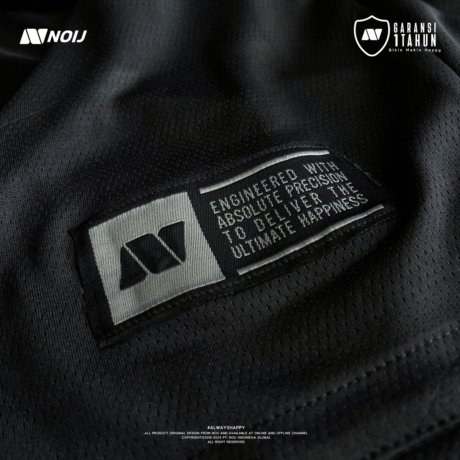 Noij Polo Casual BTS Bloke Core 24/25-Black