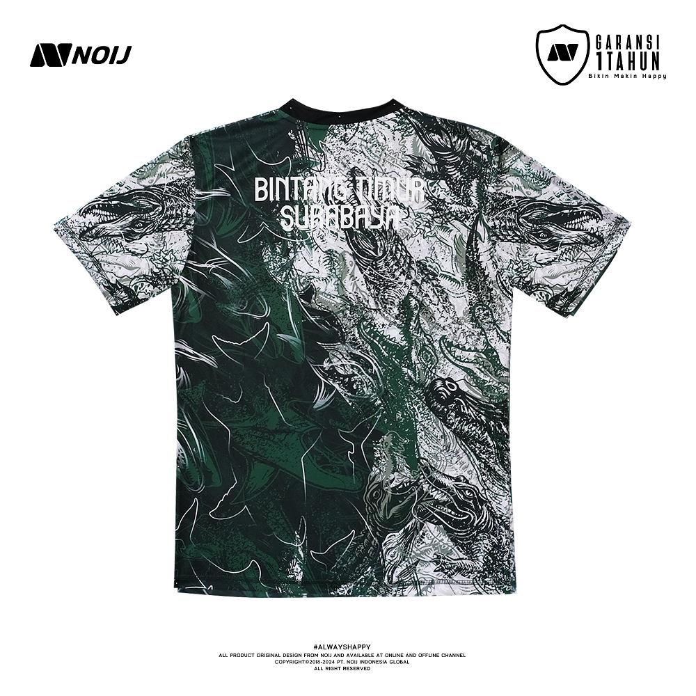Noij Jersey Prematch BTS 24/25-Green White