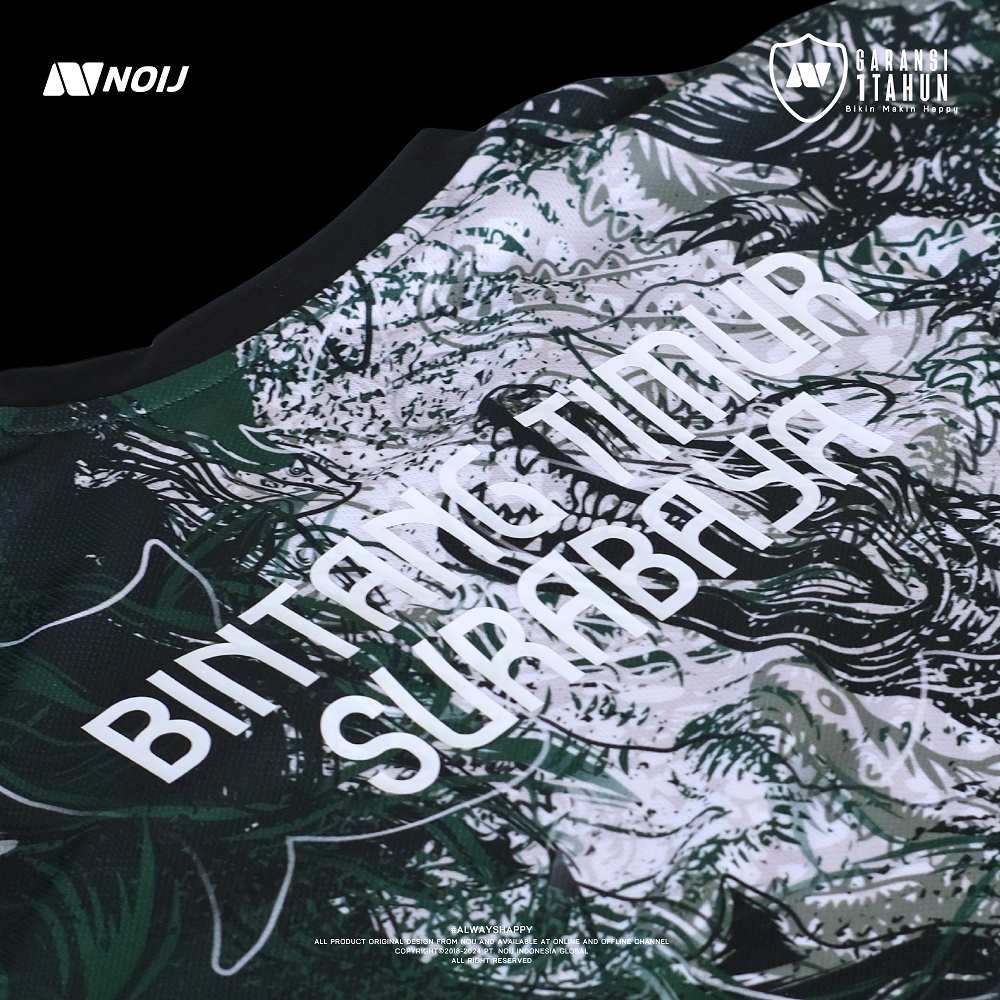 Noij Jersey Prematch BTS 24/25-Green White